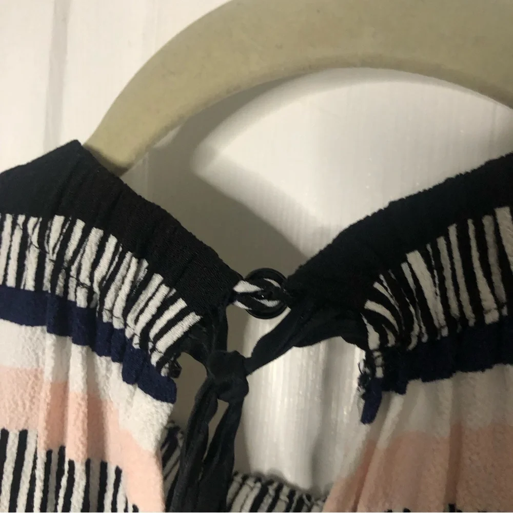 Kate Spade Bay Stripe Tie Back Dress